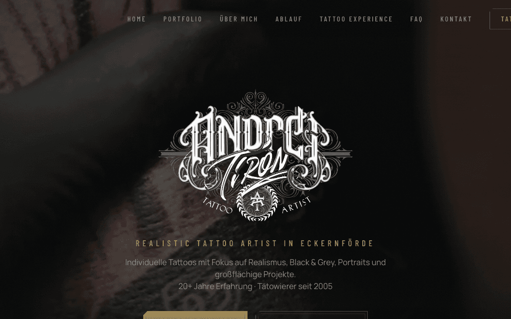 Screenshot of Andrei-Tiron-Tattoo