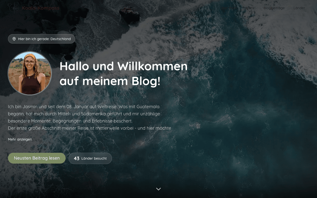Screenshot of Koala-Kompass