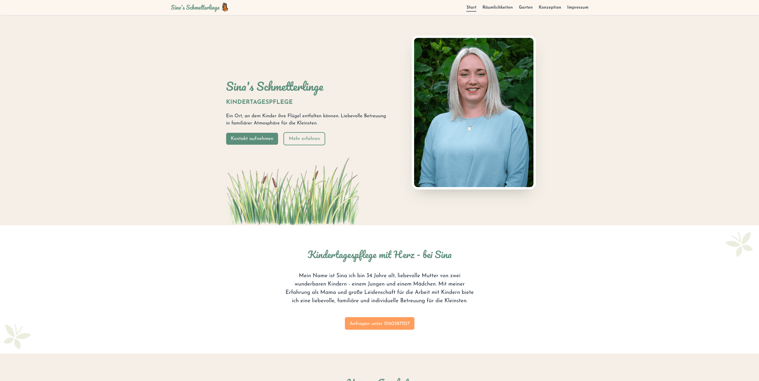 Screenshot of Sinas-Schmetterlinge